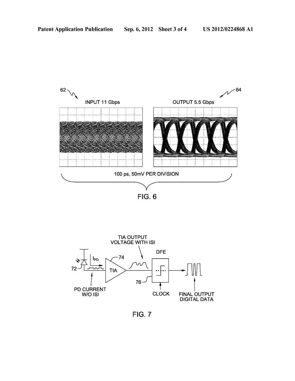 OPTICAL RECEIVER BASED ON A DECISION FEEDBACK EQUALIZER - diagram, schematic, and image 04