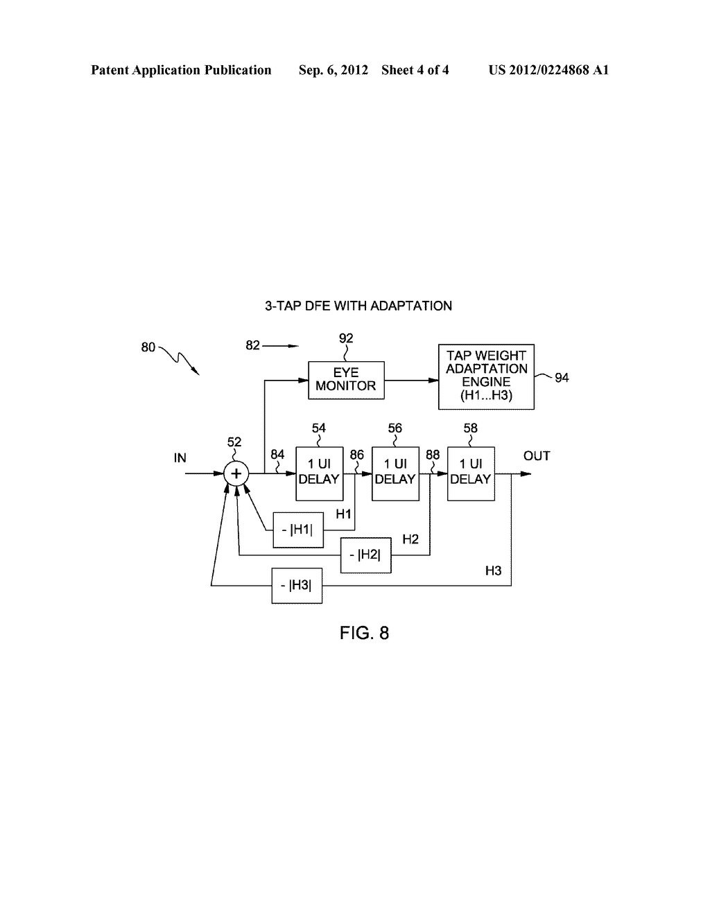 OPTICAL RECEIVER BASED ON A DECISION FEEDBACK EQUALIZER - diagram, schematic, and image 05