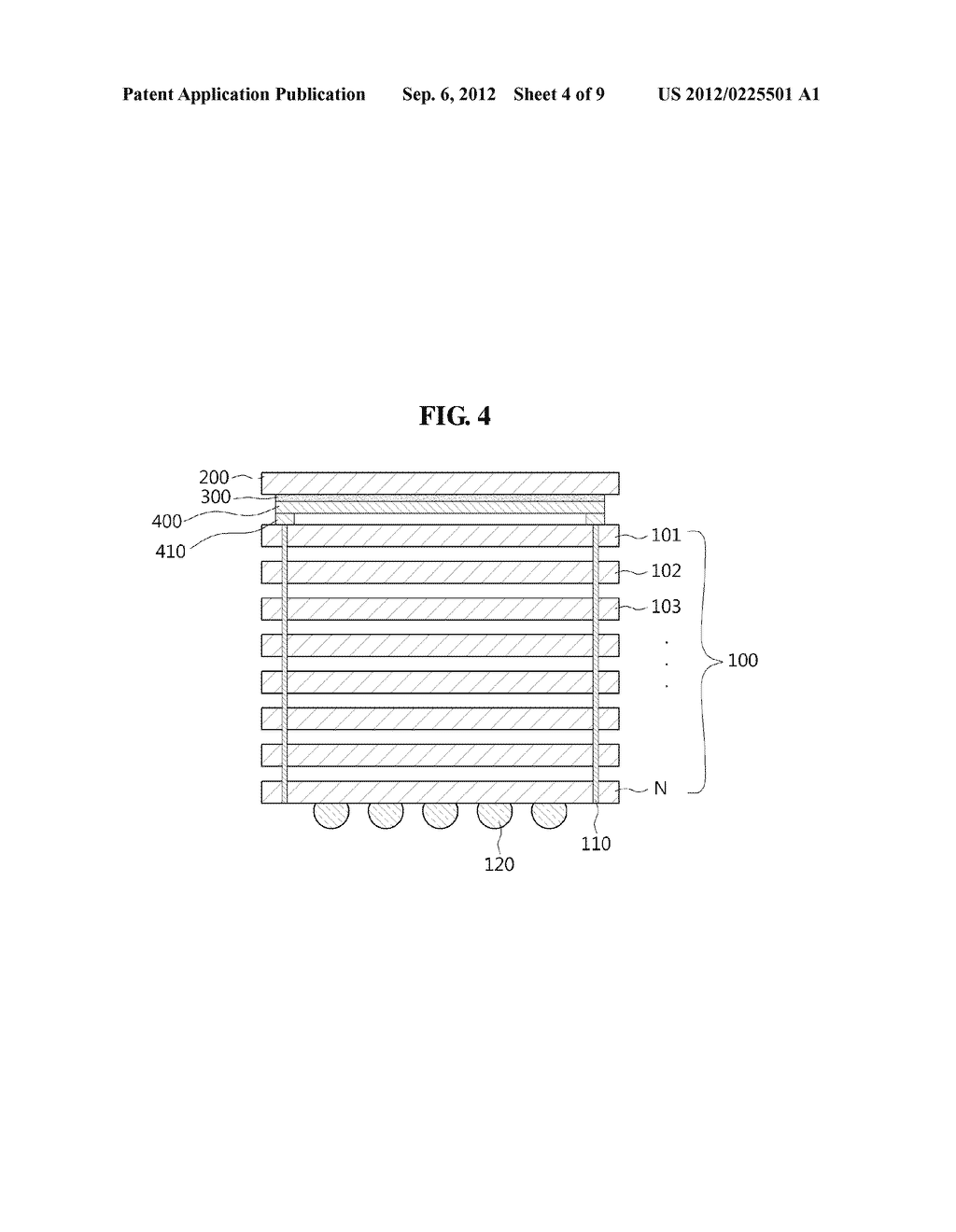 THREE DIMENSIONAL SEMICONDUCTOR DEVICE, METHOD OF MANUFACTURING THE SAME     AND ELECTRICAL CUTOFF METHOD FOR USING FUSE PATTERN OF THE SAME - diagram, schematic, and image 05