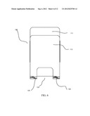 MOBILE DEVICE HOLDER FOR HANDS-FREE USE diagram and image