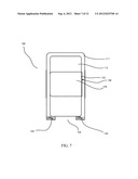 MOBILE DEVICE HOLDER FOR HANDS-FREE USE diagram and image