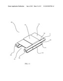 MOBILE DEVICE HOLDER FOR HANDS-FREE USE diagram and image