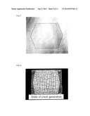 METHOD FOR MANUFACTURING CERAMIC HONEYCOMB STRUCTURE AND COATING MATERIAL     FOR THE CERAMIC HONEYCOMB STRUCTURE diagram and image