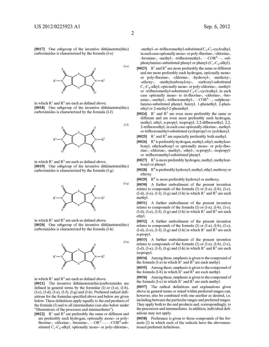 Dithiinetetra(thio)carboximides - diagram, schematic, and image 03
