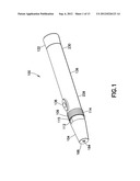 LANCING DEVICE HAVING SADDLE-SHAPED TIP diagram and image