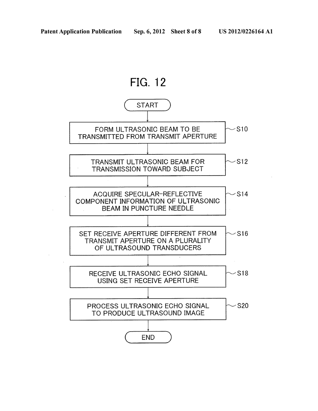 ULTRASOUND DIAGNOSTIC APPARATUS, METHOD OF TRANSMITTING AND RECEIVING     ULTRASONIC WAVE, AND PROGRAM FOR TRANSMITTING AND RECEIVING ULTRASONIC     WAVE - diagram, schematic, and image 09