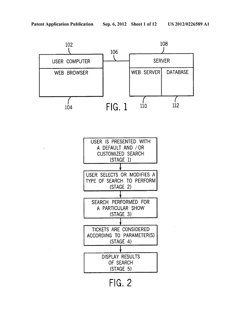 SYSTEM AND METHOD FOR TICKET SELECTION AND TRANSACTIONS - diagram, schematic, and image 02