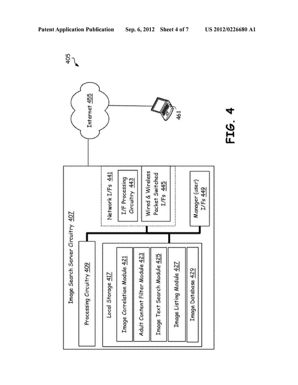 IMAGE SEARCH ENGINE EMPLOYING IMAGE CORRELATION - diagram, schematic, and image 05