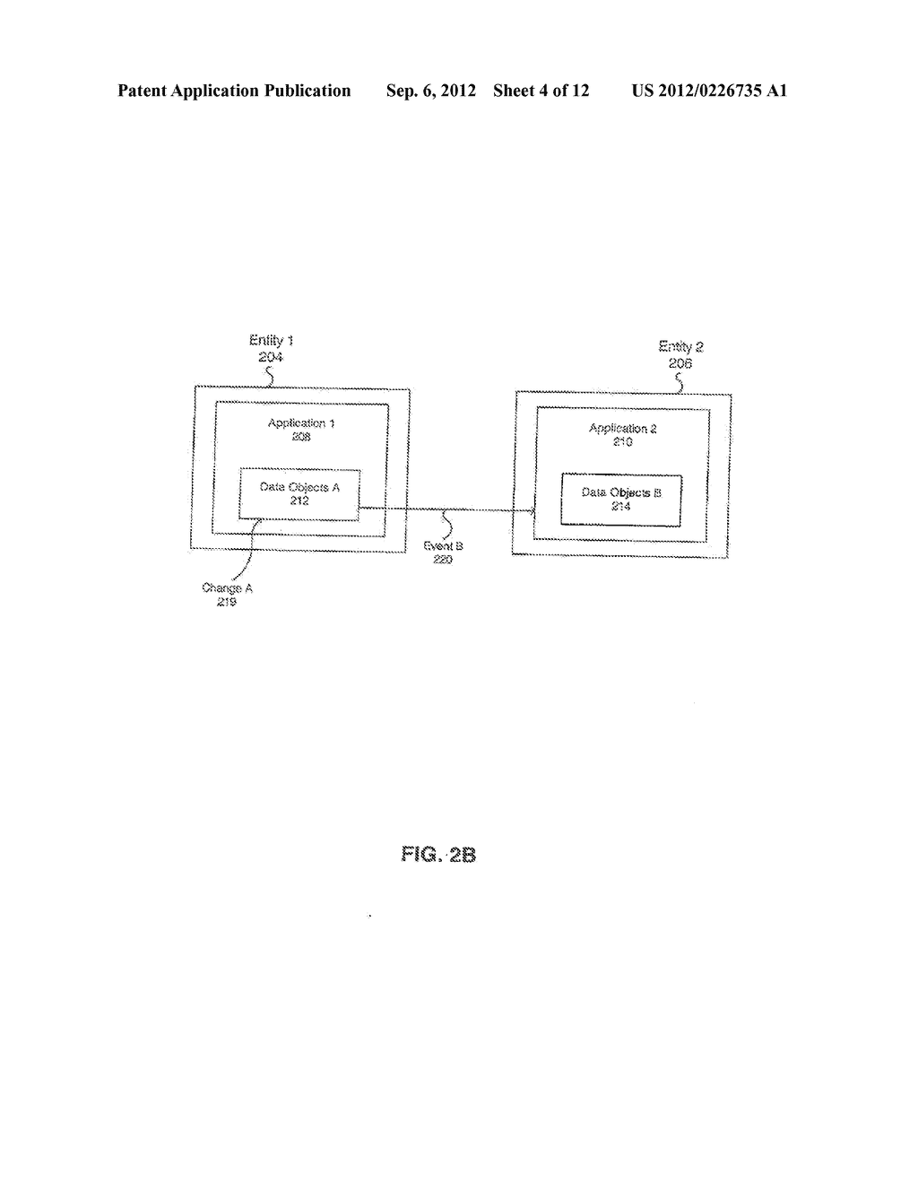 Method, System, and Computer Program Product for Synchronization of     Similar Data Objects with Event Information - diagram, schematic, and image 05
