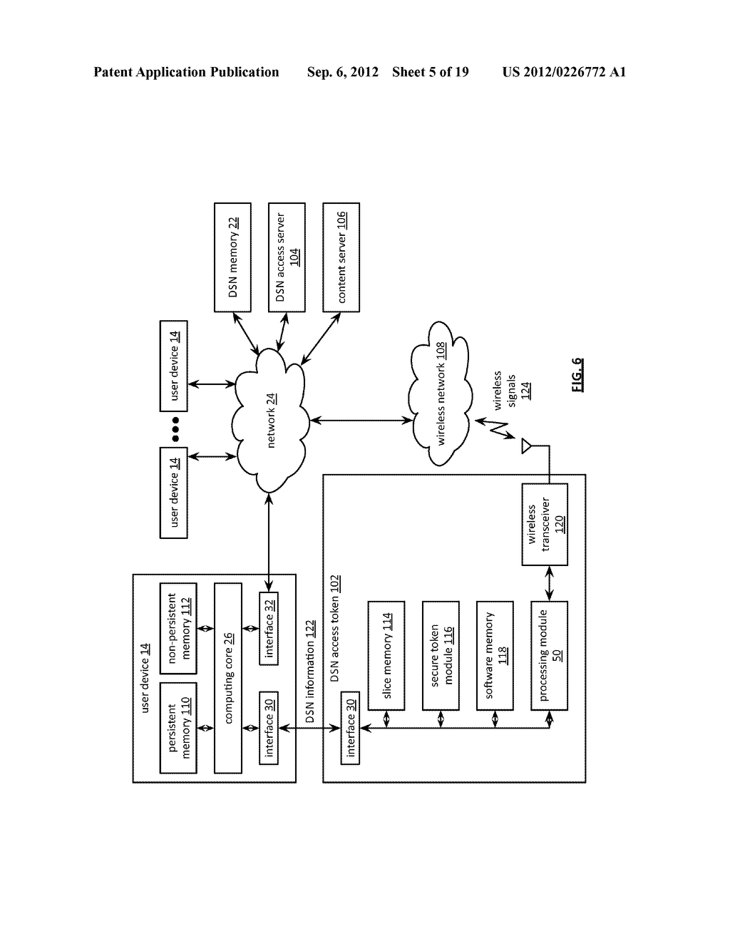 TRANSFERRING DATA UTILIZING A TRANSFER TOKEN MODULE - diagram, schematic, and image 06