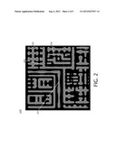 MULTIFEATURE TEST PATTERN FOR OPTICAL PROXIMITY CORRECTION MODEL     VERIFICATION diagram and image