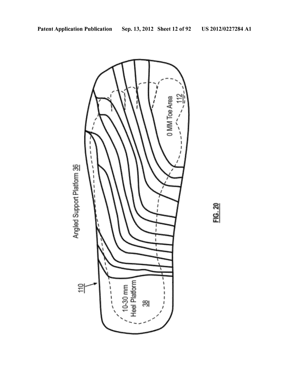 ATHLETIC POSITIONING APPARATUS INCLUDING A HEEL PLATFORM AND APPLICATIONS     THEREOF - diagram, schematic, and image 13