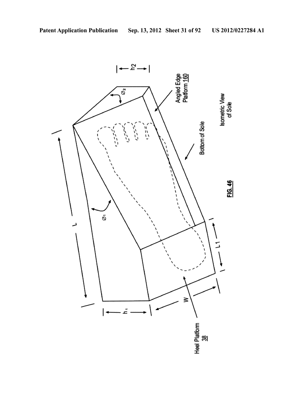 ATHLETIC POSITIONING APPARATUS INCLUDING A HEEL PLATFORM AND APPLICATIONS     THEREOF - diagram, schematic, and image 32