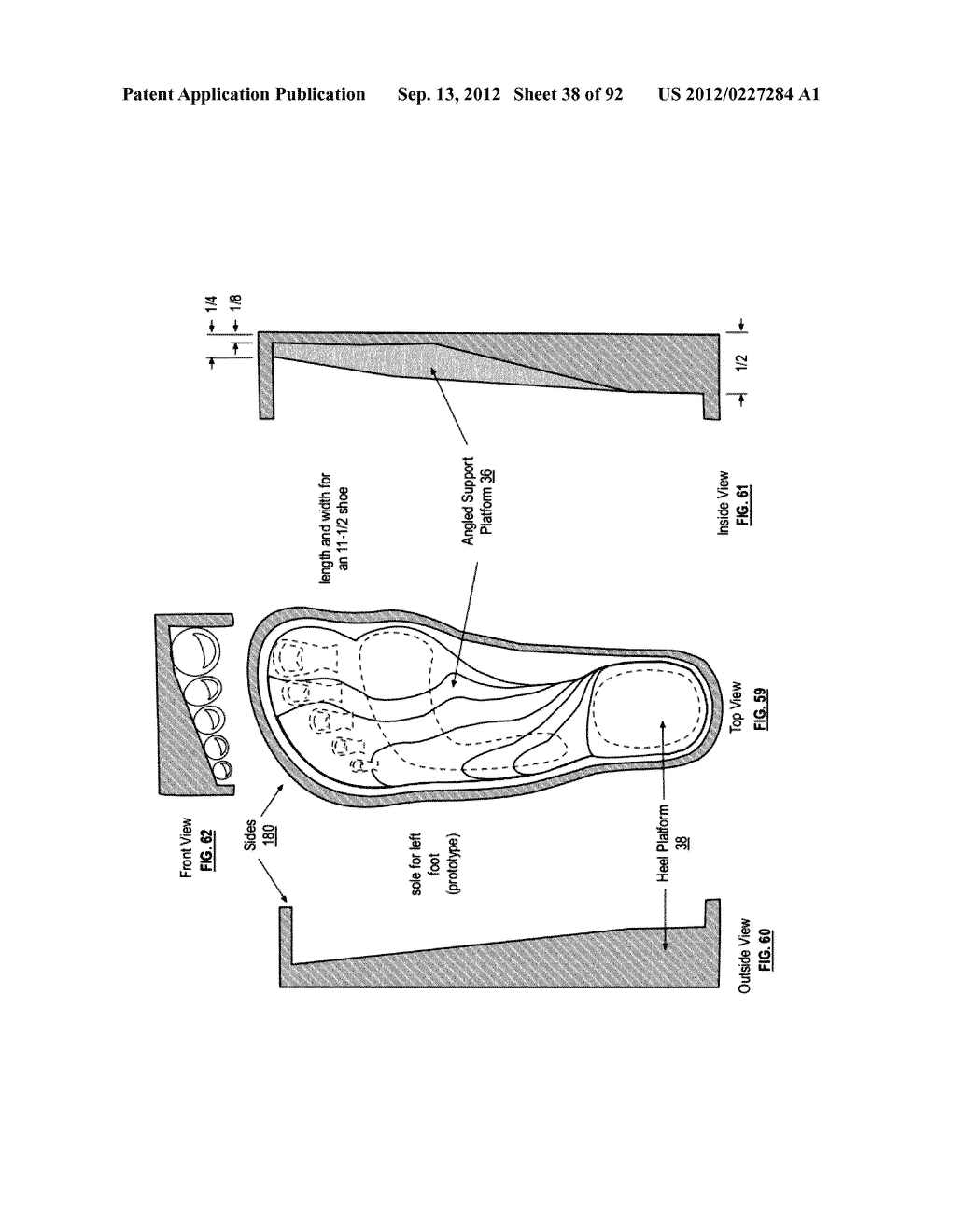 ATHLETIC POSITIONING APPARATUS INCLUDING A HEEL PLATFORM AND APPLICATIONS     THEREOF - diagram, schematic, and image 39