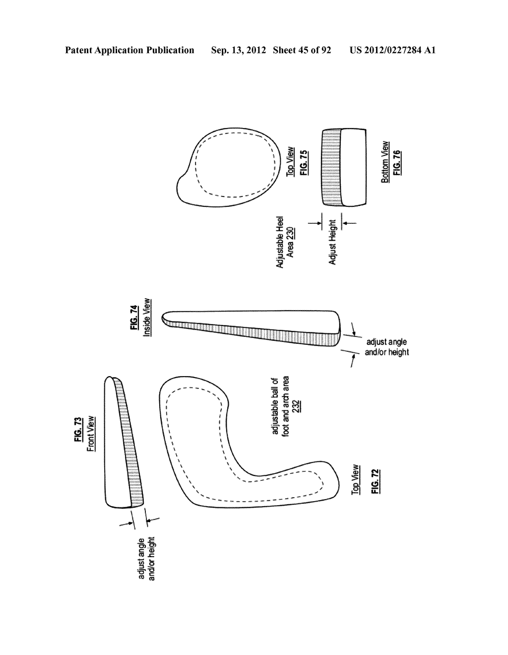 ATHLETIC POSITIONING APPARATUS INCLUDING A HEEL PLATFORM AND APPLICATIONS     THEREOF - diagram, schematic, and image 46