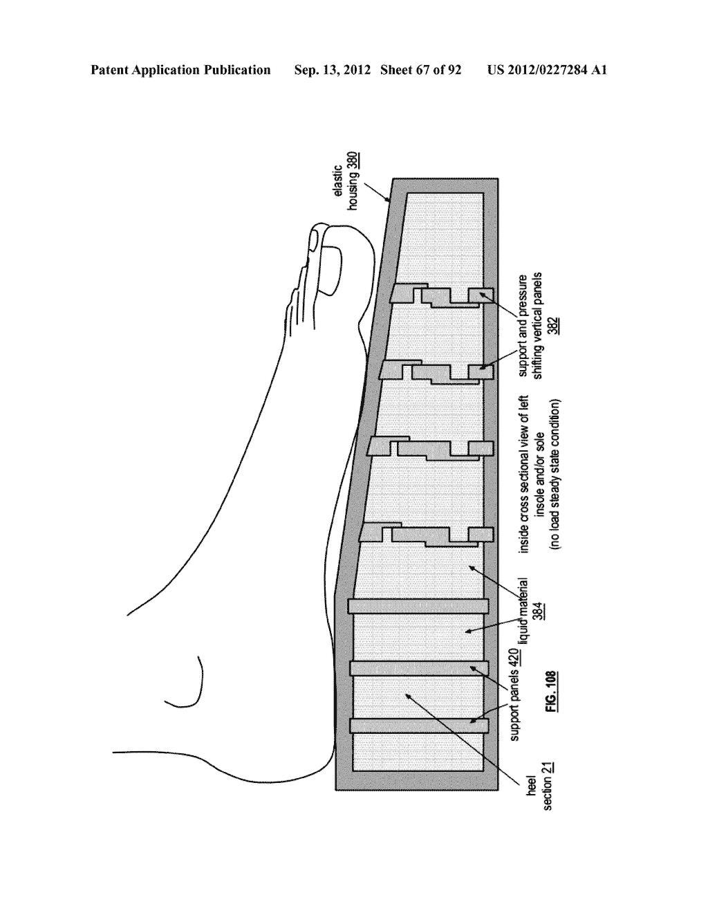 ATHLETIC POSITIONING APPARATUS INCLUDING A HEEL PLATFORM AND APPLICATIONS     THEREOF - diagram, schematic, and image 68