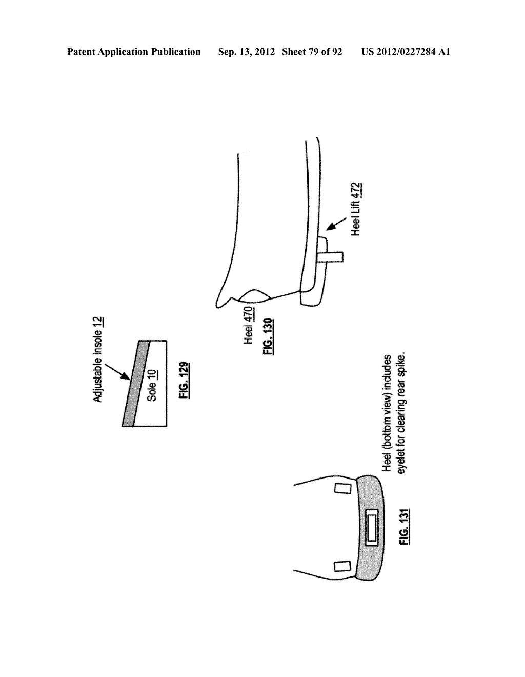 ATHLETIC POSITIONING APPARATUS INCLUDING A HEEL PLATFORM AND APPLICATIONS     THEREOF - diagram, schematic, and image 80