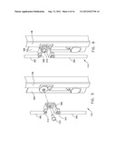 DOOR ASSEMBLY AND METHOD OF REPLACING A DOOR OF AN ELECTRONICS CABINET diagram and image