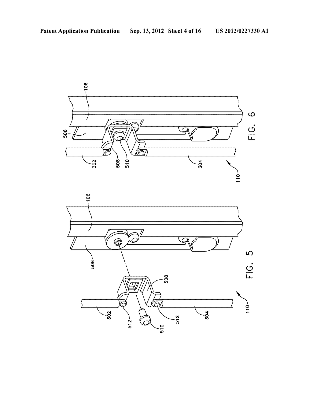 DOOR ASSEMBLY AND METHOD OF REPLACING A DOOR OF AN ELECTRONICS CABINET - diagram, schematic, and image 05