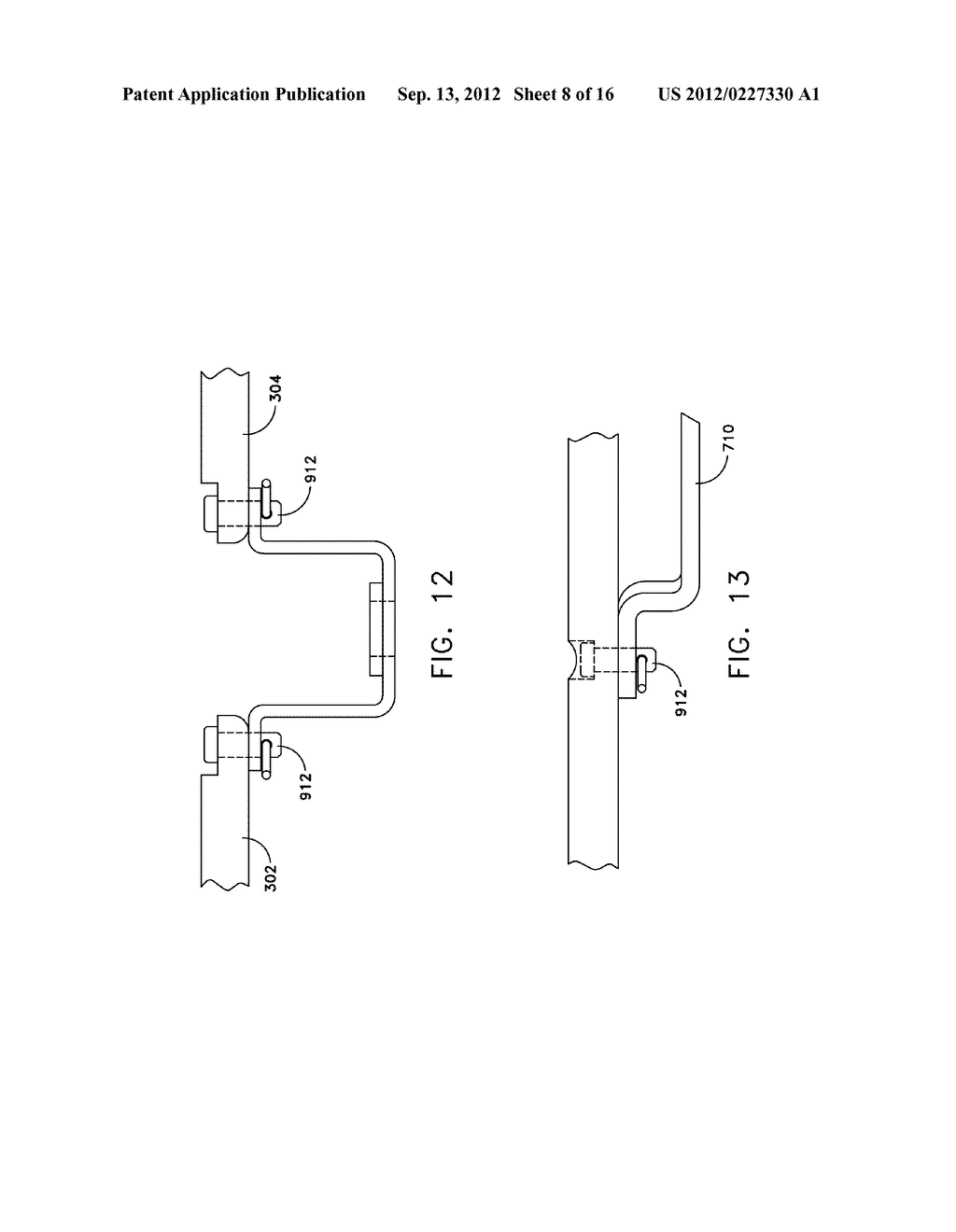 DOOR ASSEMBLY AND METHOD OF REPLACING A DOOR OF AN ELECTRONICS CABINET - diagram, schematic, and image 09