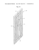 UNIVERSAL DOOR SKIN BLANK, METHOD OF MANUFACTURING A DOOR PRODUCED     THEREWITH, AND DOOR PRODUCED THEREFROM diagram and image