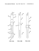 TWO-PIECE WRISTBAND WITH INTERCHANGEABLE LASSO BAND ELEMENT FOR USER     SELECTABLE SIZING diagram and image