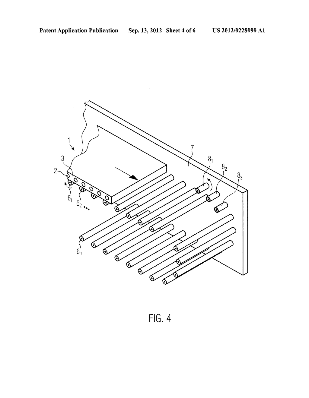 MAT FOR THE TRANSPORT OF AT LEAST ONE OBJECT, A TRANSFER DEVICE AND A     METHOD FOR THE TRANSFER - diagram, schematic, and image 05