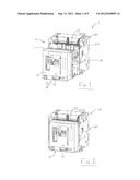 FLEXIBLE COVER FOR CONTACTS OF A PLUG-IN OR WITHDRAWABLE UNIT diagram and image