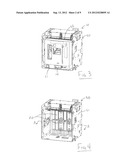 FLEXIBLE COVER FOR CONTACTS OF A PLUG-IN OR WITHDRAWABLE UNIT diagram and image