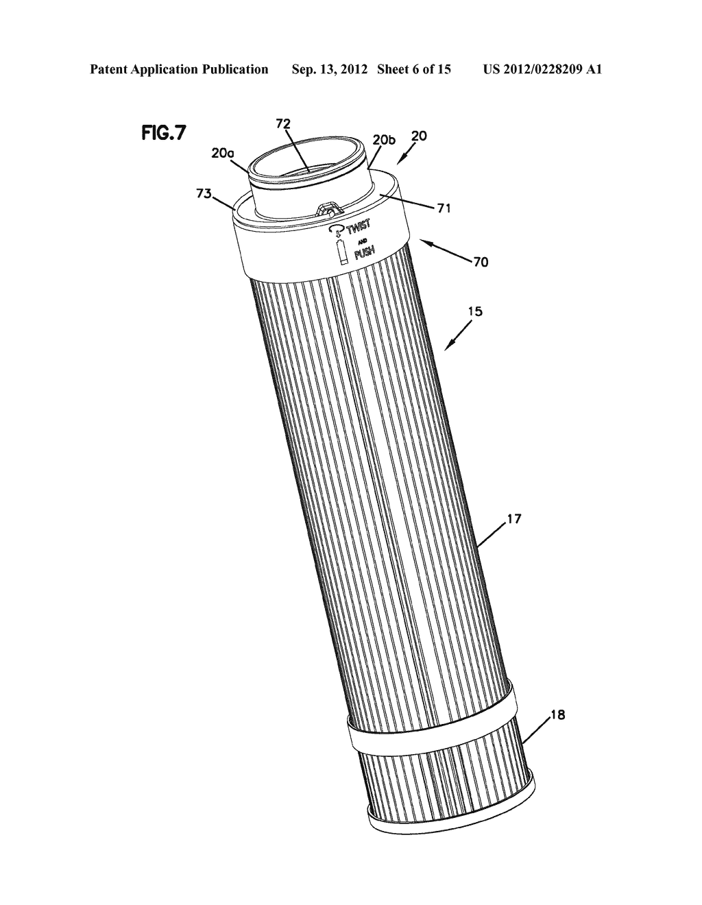 Liquid Filter Assembly; Components; and Methods - diagram, schematic, and image 07