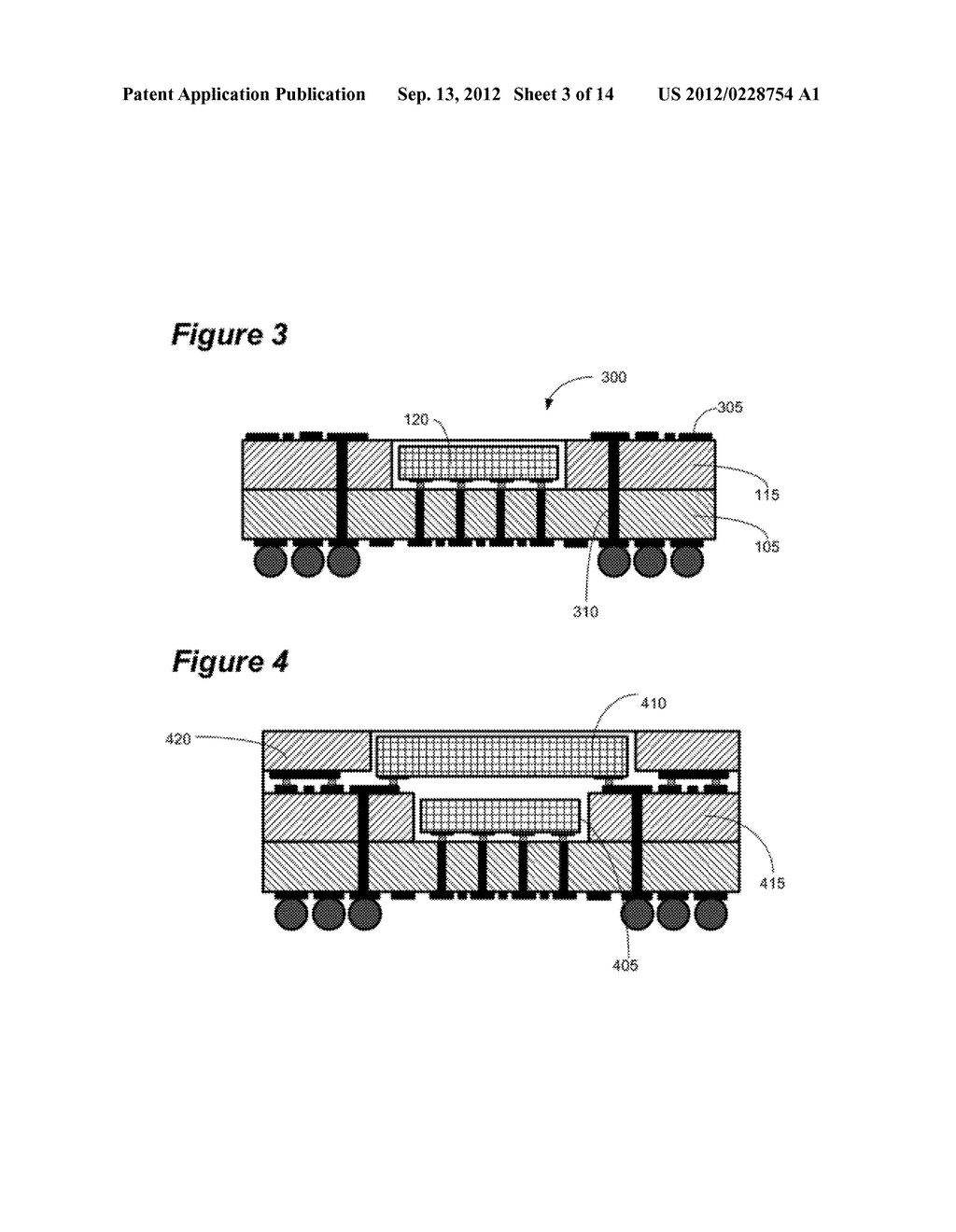 CHIP-LAST EMBEDDED INTERCONNECT STRUCTURES AND METHODS OF MAKING THE SAME - diagram, schematic, and image 04