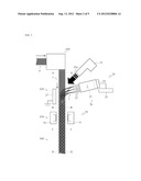 PROCESS AND DEVICE FOR PRODUCING FIBER COMPOSITE MATERIAL diagram and image