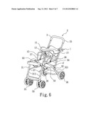 STROLLER CONNECTABLE WITH A CAR SEAT diagram and image