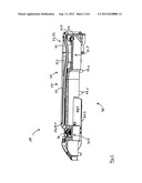 HANDLE DEVICE HAVING A MECHANICAL RETURN MECHANISM diagram and image