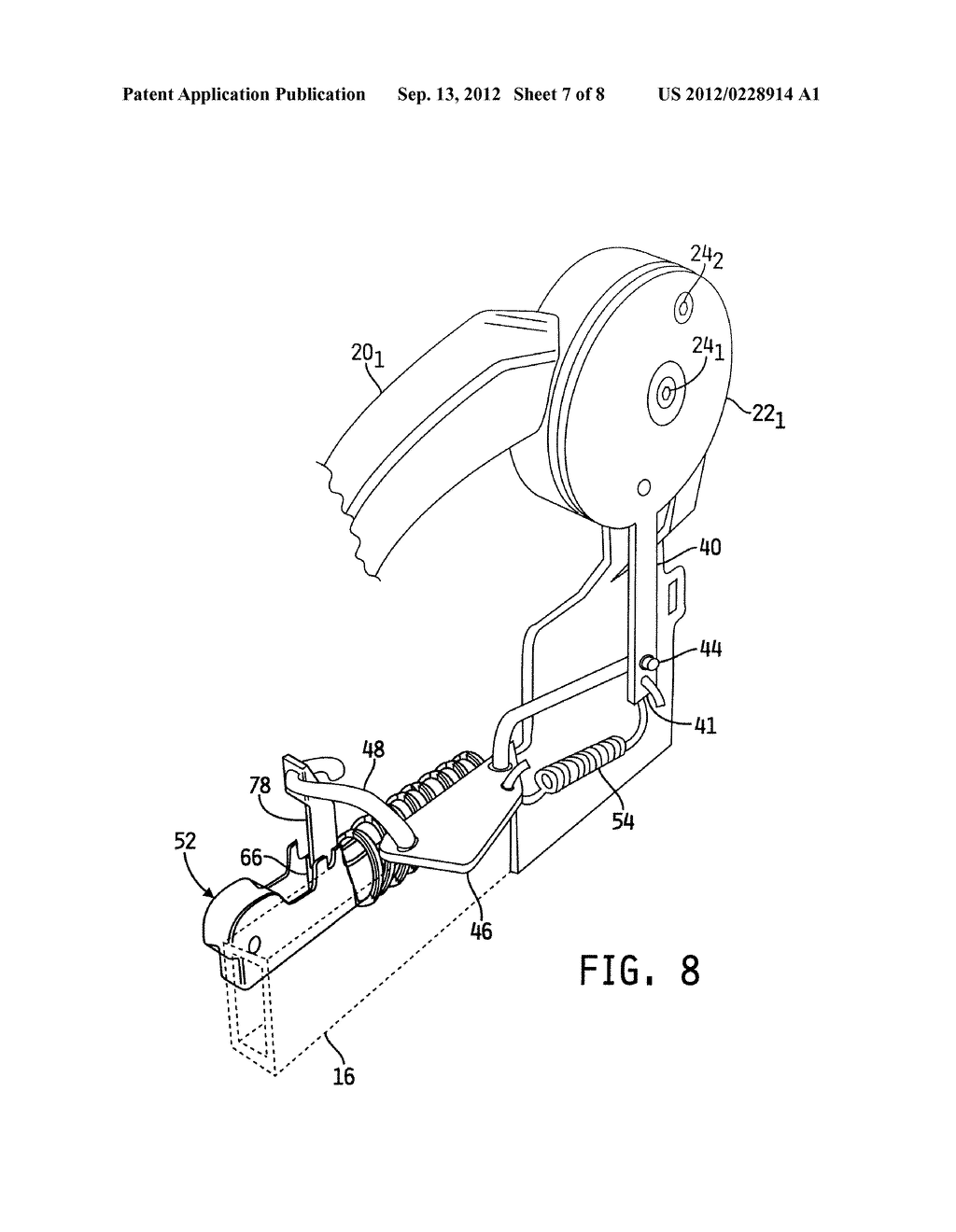 APPARATUS AND METHOD FOR SELECTIVELY RECLINING A VEHICLE SEAT BACK - diagram, schematic, and image 08