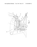 PASSENGER SEAT WITH SINGLE ACTUATOR SEAT MECHANISM diagram and image