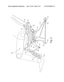 PASSENGER SEAT WITH SINGLE ACTUATOR SEAT MECHANISM diagram and image