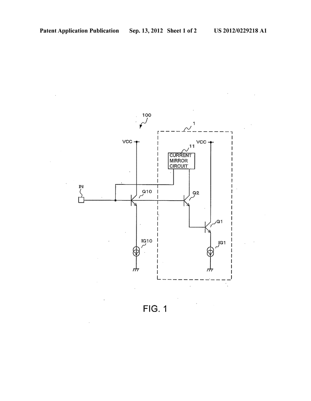 CIRCUIT FOR COMPENSATING BASE CURRENT OF TRANSISTOR AND AMPLIFIER CIRCUIT     PROVIDED WITH THE SAME - diagram, schematic, and image 02