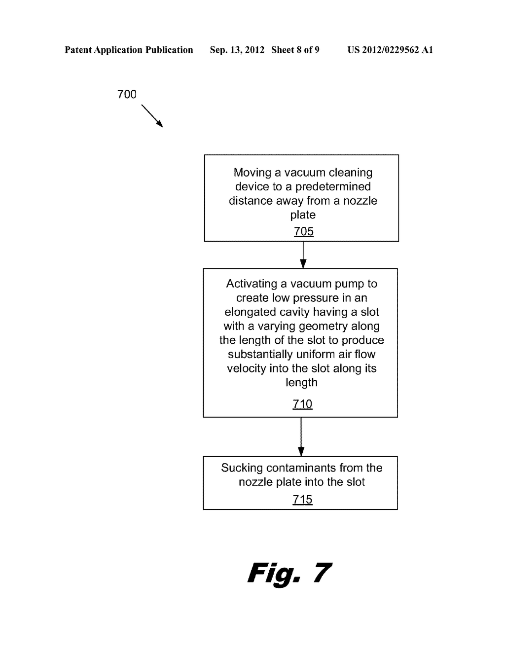 NON-CONTACT INKJET PRINT HEAD CLEANING - diagram, schematic, and image 09