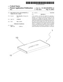 Box for Placing and Supporting a Tablet PC on a Table diagram and image