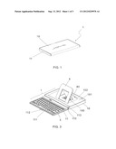 Box for Placing and Supporting a Tablet PC on a Table diagram and image