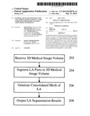 Method and System for Multi-Part Left Atrium Segmentation in C-Arm     Computed Tomography Volumes Using Shape Constraints diagram and image