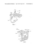 RETAINER TAB ASSEMBLIES AND SLACK BASKET SYSTEMS, FIBER OPTIC ENCLOSURES     AND METHODS INCLUDING THE SAME diagram and image