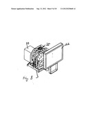 Camera system including six rotational axes for moving a camera diagram and image