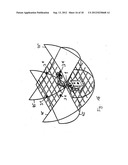 Camera system including six rotational axes for moving a camera diagram and image