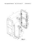 LOCKING DEVICE FOR CASE OF PORTABLE ELECTRONIC DEVICE diagram and image