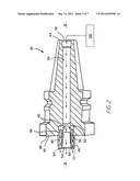 CUTTING TOOL INCLUDING A LOCKING SCREW AND ADAPTER WITH COOLANT DELIVERY diagram and image