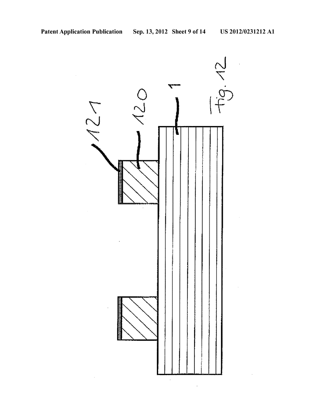 METHOD FOR PRODUCING A STRUCTURED COATING ON A SUBSTRATE, COATED     SUBSTRATE, AND SEMI-FINISHED PRODUCT HAVING A COATED SUBSTRATE - diagram, schematic, and image 10