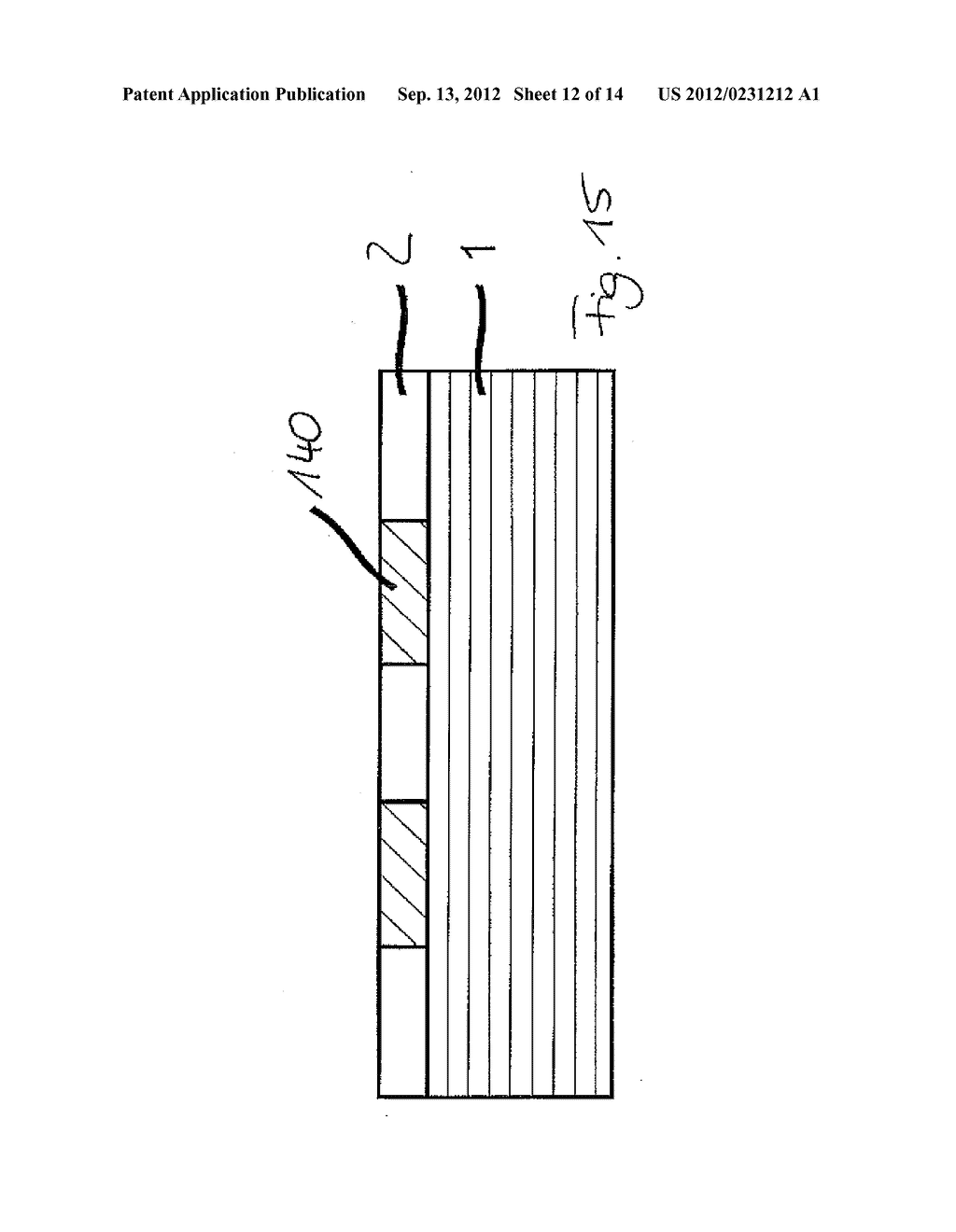 METHOD FOR PRODUCING A STRUCTURED COATING ON A SUBSTRATE, COATED     SUBSTRATE, AND SEMI-FINISHED PRODUCT HAVING A COATED SUBSTRATE - diagram, schematic, and image 13