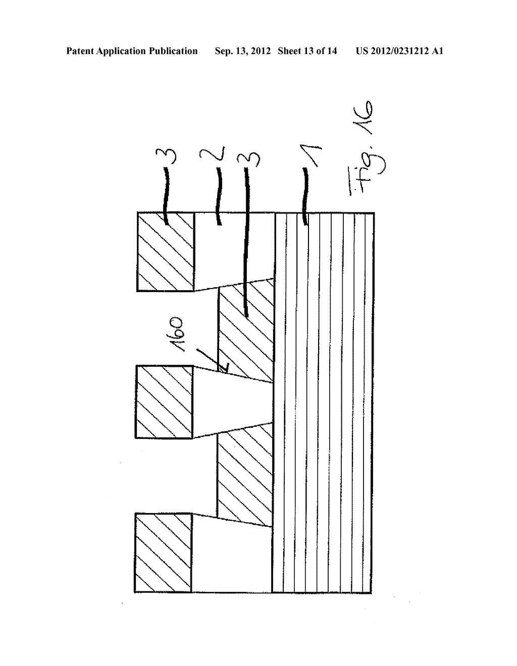 METHOD FOR PRODUCING A STRUCTURED COATING ON A SUBSTRATE, COATED     SUBSTRATE, AND SEMI-FINISHED PRODUCT HAVING A COATED SUBSTRATE - diagram, schematic, and image 14